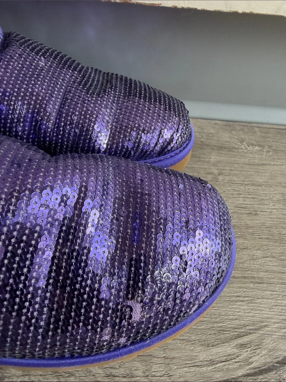 UGG Purple Plush Lined Boots